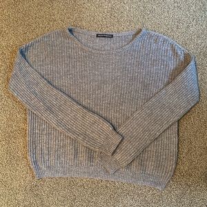 Brandy Melville Grey Knit Sweater